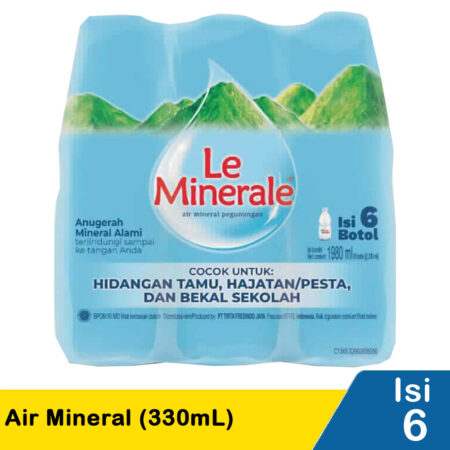 Le Minerale Air Mineral 6x330ml