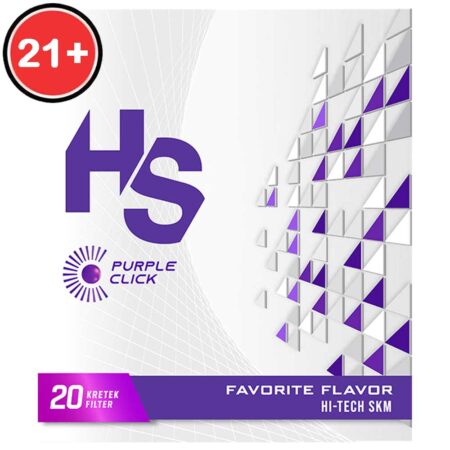 Hs Rokok Filter Purple Click 20's