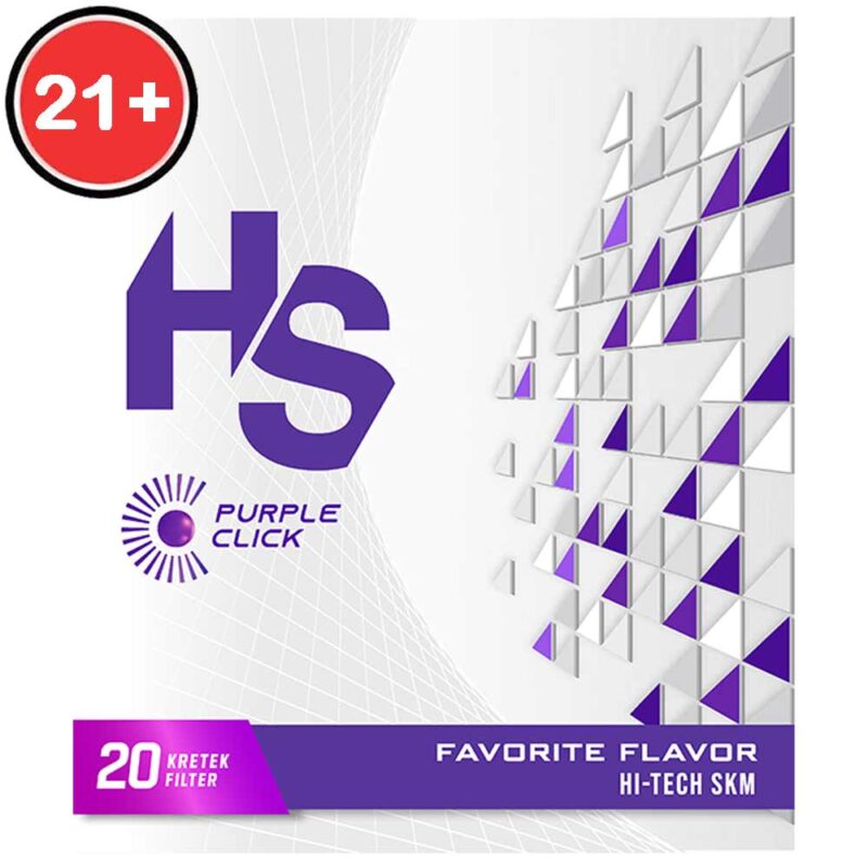 Hs Rokok Filter Purple Click 20's