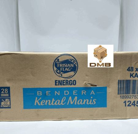 Bendera Kaleng Putih [1krt=48pcs]