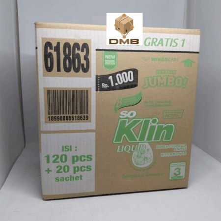 So Klin Liquid 55ml (1000) [1krt=140pcs]