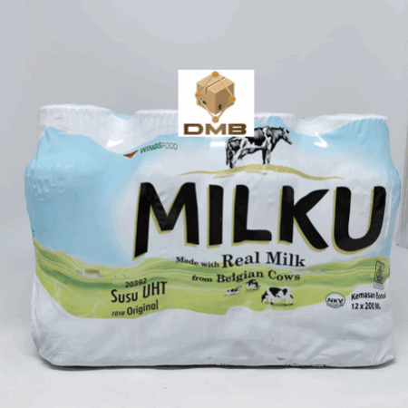 Milku Plains Botol 200ml [1krt=12pcs]