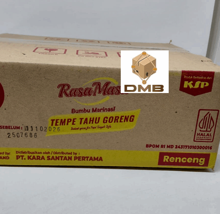 Rasa Masa Tahu Tempe Goreng [1krt=50sc]