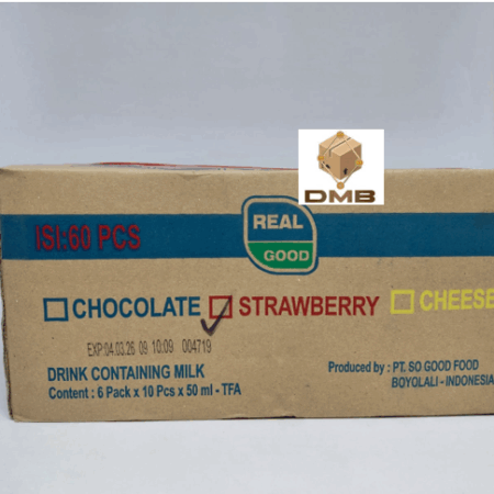 Realgood Stroberi 50ml [1krt=60pcs]