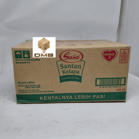 Sasa Santan Cair 65ml [1krt=32pcs]