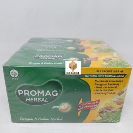Promag Gazero Cair [1pack=3box, 1box=6sachet]
