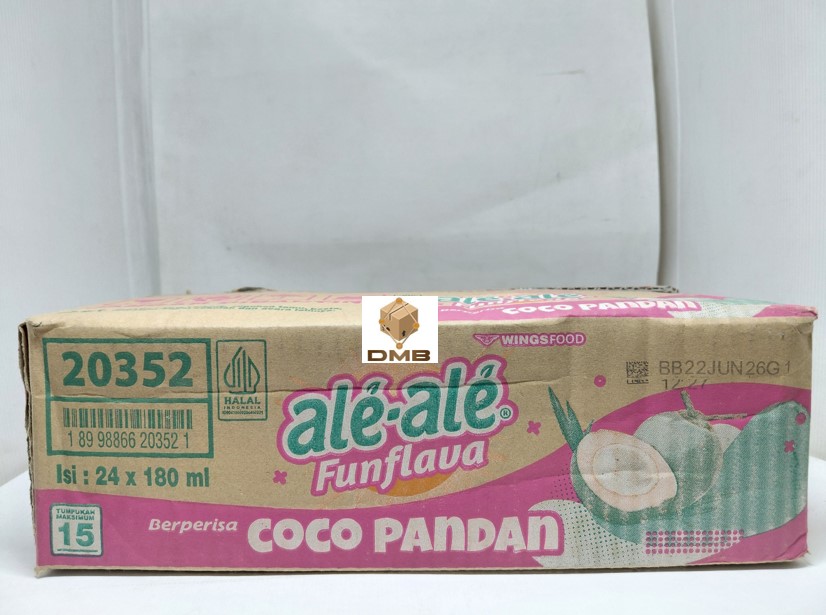 Ale-Ale Coco Pandan [1krt=24pcs