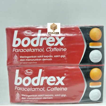 Bodrex Tablet [1box=12pack, 1pack=20tablet]