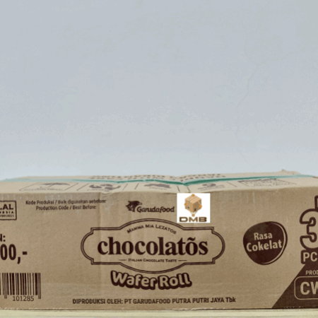 Gery Chocolatos Wafer Roll 500s [1krt=12box]