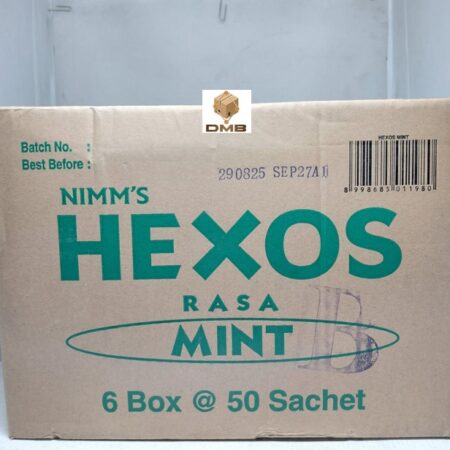 Hexos Mint Box [1krt=6box, 1box=50sachet]