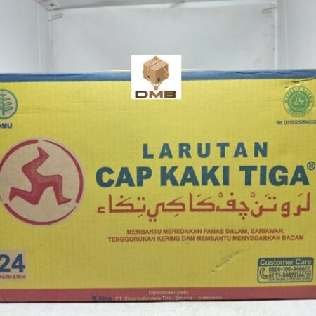 Larutan Kaki Tiga 320ml Kaleng [1krt=24pcs]