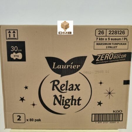 Laurier Relax Night 30cm sach [1krt=8renceng]