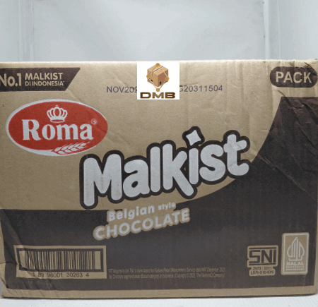 Roma Malkist Chocolate 90g [1krt=30pcs]