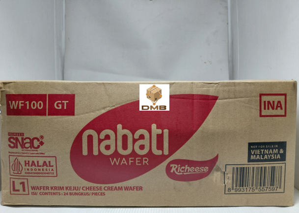 Nabati Wafer Keju 20.5g 1000s