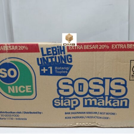 Sosis So Nice Sapi Pless [1krt=6toples, 1toples=24pcs]