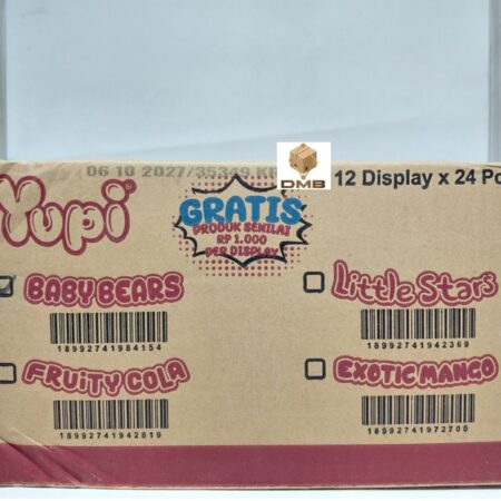 Yupi Baby Bear [1krt=12box,1 box=24pcs]