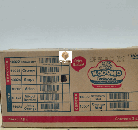 Kodomo Pasta Gigi [1krt=36pcs]