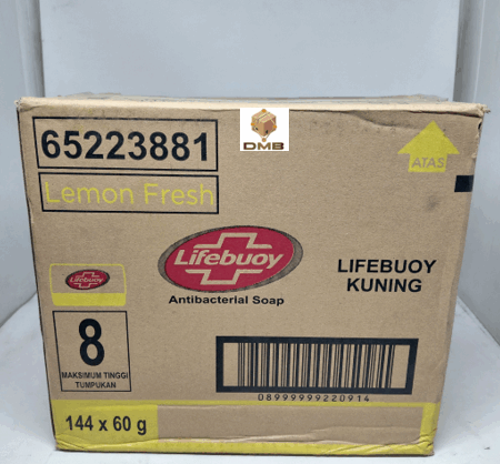 Lifebuoy Sabun Batang Baru 60gr [1krt=144pcs]