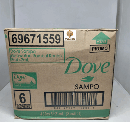 Dove Shampo Sak Hair Fall [1krt=480sachet]