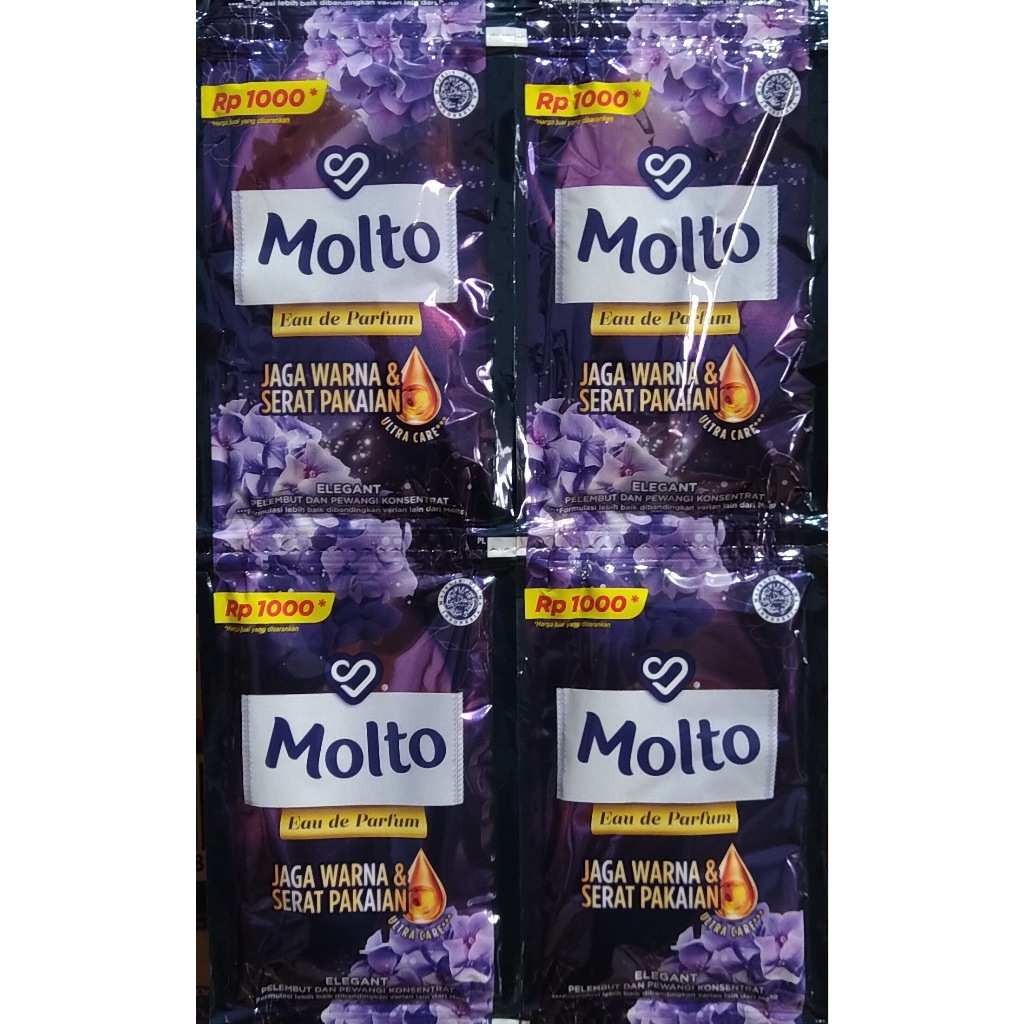 Molto Sachet 18ml Black 1000s - Gambar 3