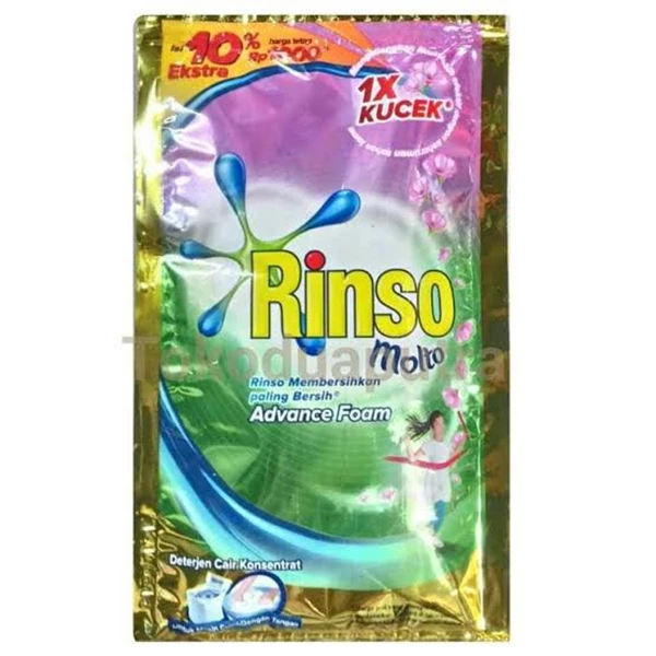 Rinso Cair Molto 40g Sak - Gambar 3