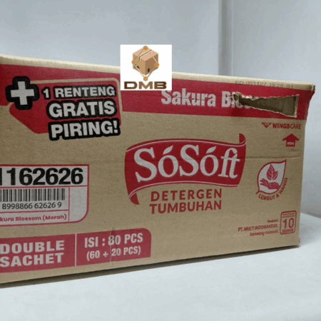 Sosoft Deterjen 80ml [1krt=80pcs]